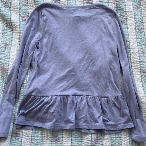 Gap Kids Girls Long Sleeve Shirt L/G - Picture 4 of 5